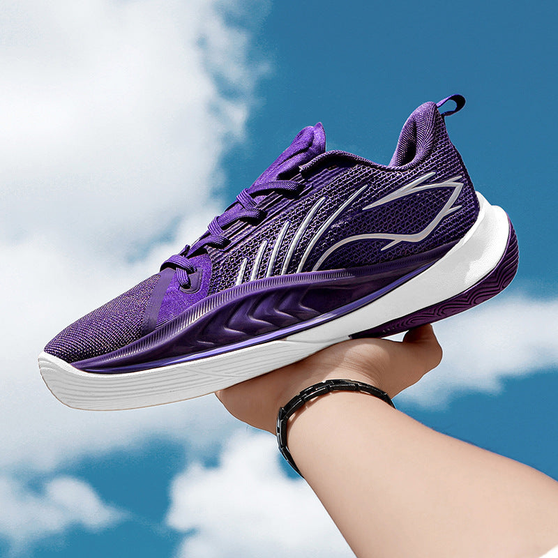 Unisex Performance-Laufschuhe mit gestricktem Komfort-Obermaterial, Wellen-Zwischensohle und anatomischer Innensohle – Tavélo