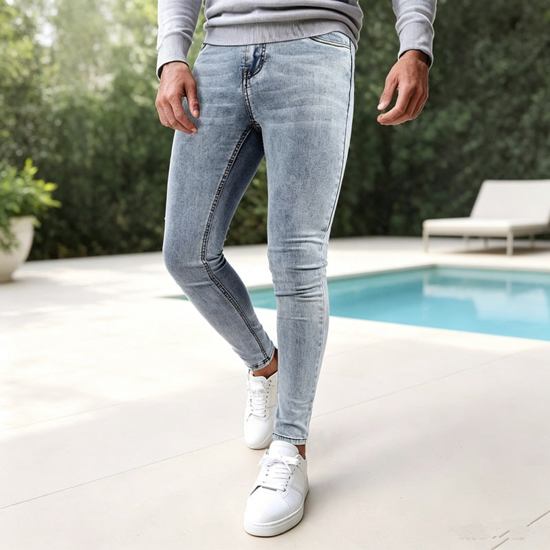 Herren Slim-Fit Denimhose Echoarchiv