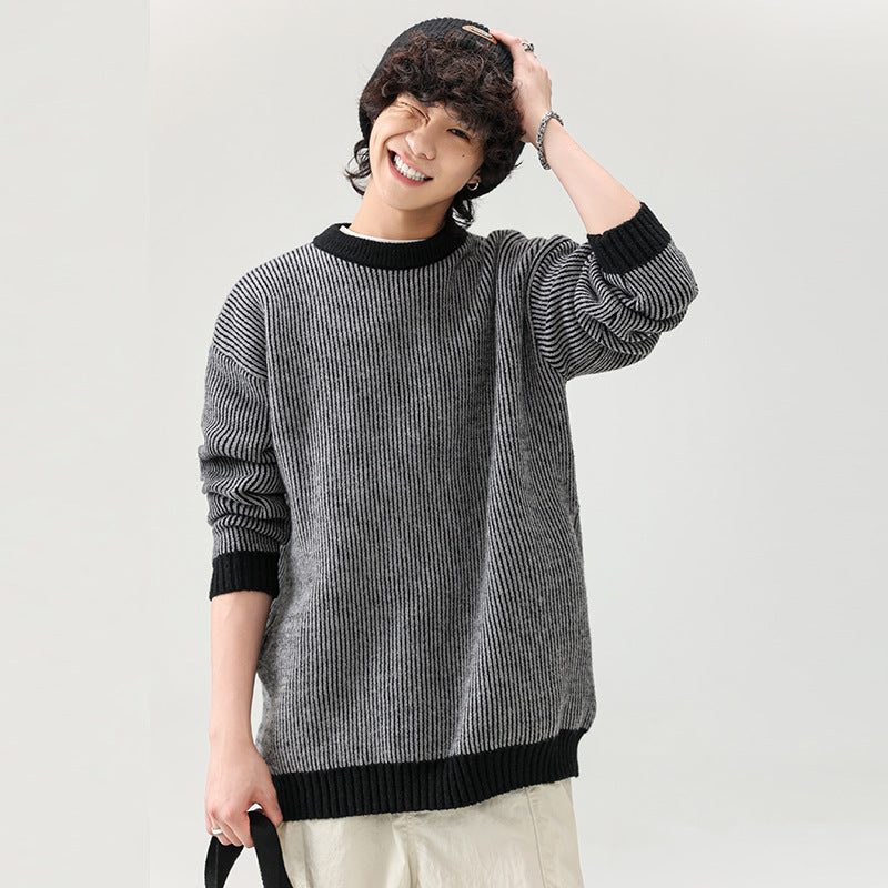 Herren Grobstrickpullover Echoarchiv
