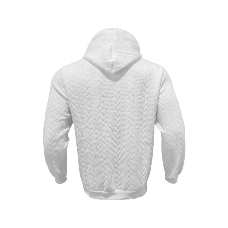 Herren Thermo Kapuzenpullover mit strukturiertem Innenfutter und praktischen Taschen Echoarchiv