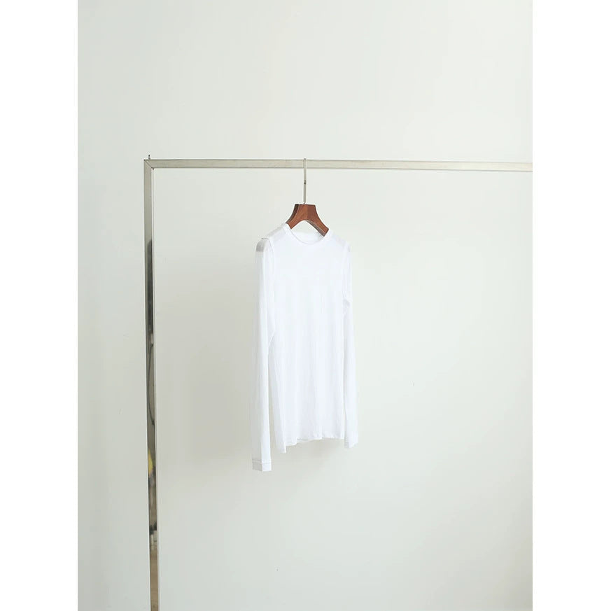 Damen Langarmshirt aus hochwertigem Baumwollmix Echoarchiv