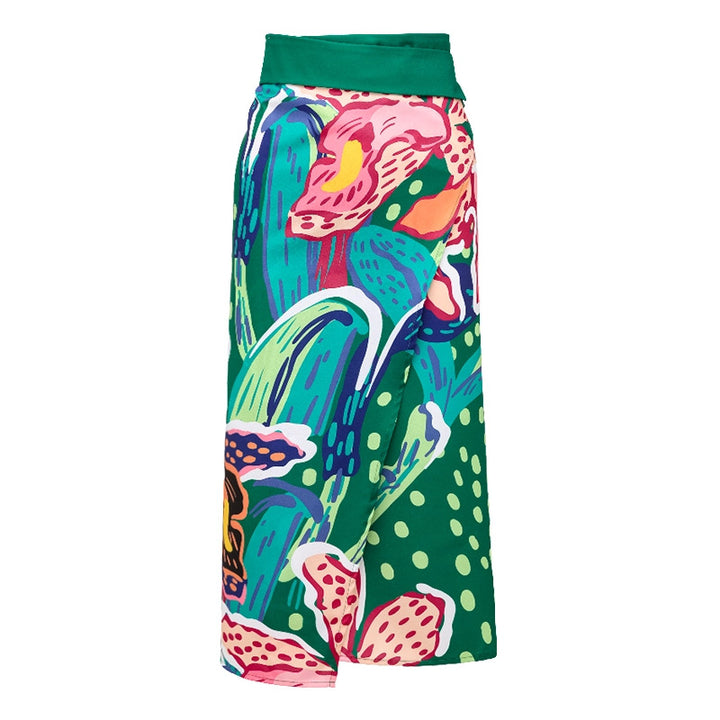 Damen Badeanzug Set mit farbenfrohem Muster Echo Archiv