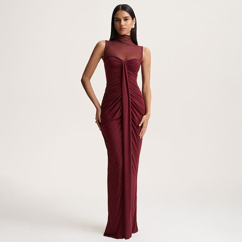 Damen Elegantes und figurbetontes Abendkleid Echo Archiv