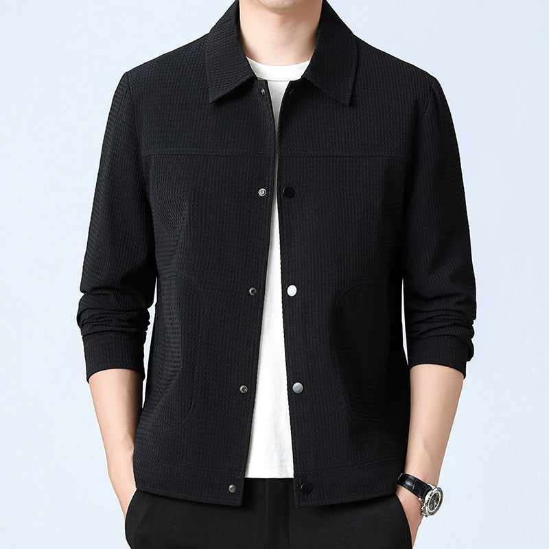 Herren Moderne Freizeitjacke Echo Archiv