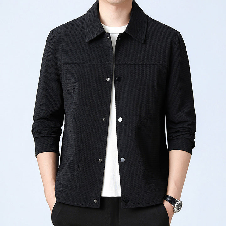 Herren Moderne Freizeitjacke Echo Archiv