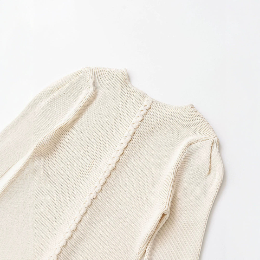 Damen Feinstrick-Cardigan mit durchgehender Knopfleiste, taillierter Rippenstruktur und geschwungenem Saum Echoarchiv