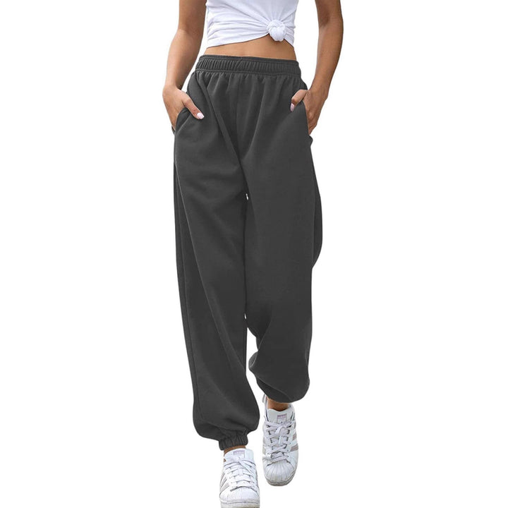 Damen nan gemütliches Lounge-Jogginganzug-Set mit Oversize-Hoodie und elastischer High-Waist Jogginghose Echo Archiv