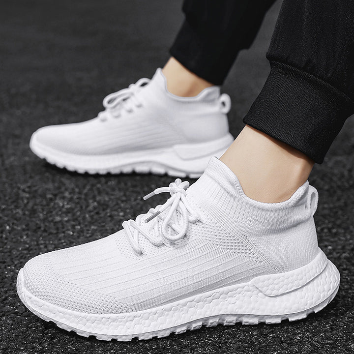 Unisex nahtloser Strick‑Sock‑Sneaker mit gepolsterter Hohlkammer‑Zwischensohle und griffiger Wabensohle – Norré