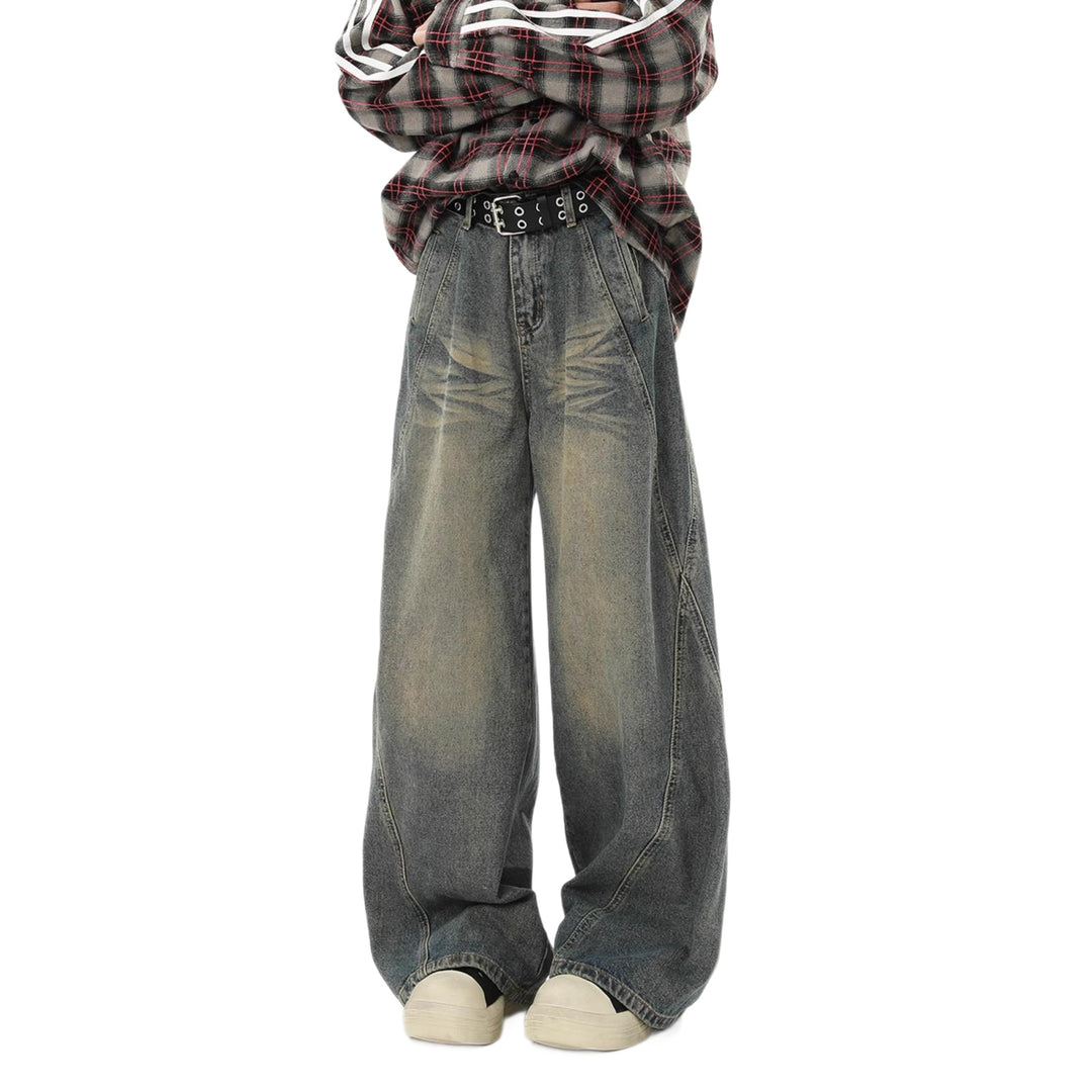 Damen Weitgeschnittene Jeans Echoarchiv