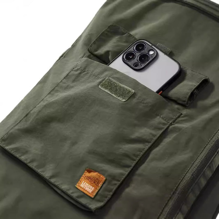 Herren Packbare Funktionsweste mit atmungsaktivem Mesh‑Innenfutter und Mehrfachtaschen – Marzano