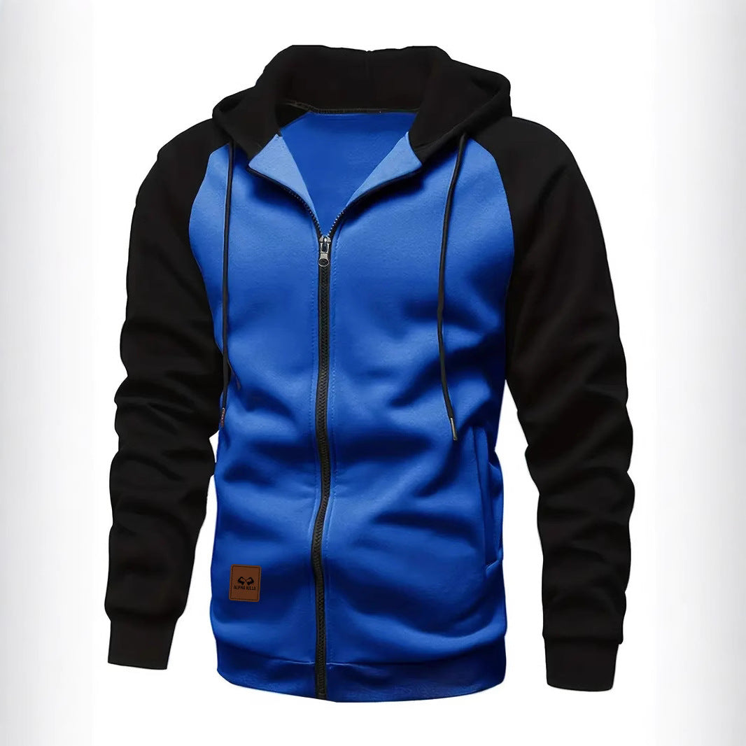 Herren Sportliche Kapuzenjacke Echo Archiv