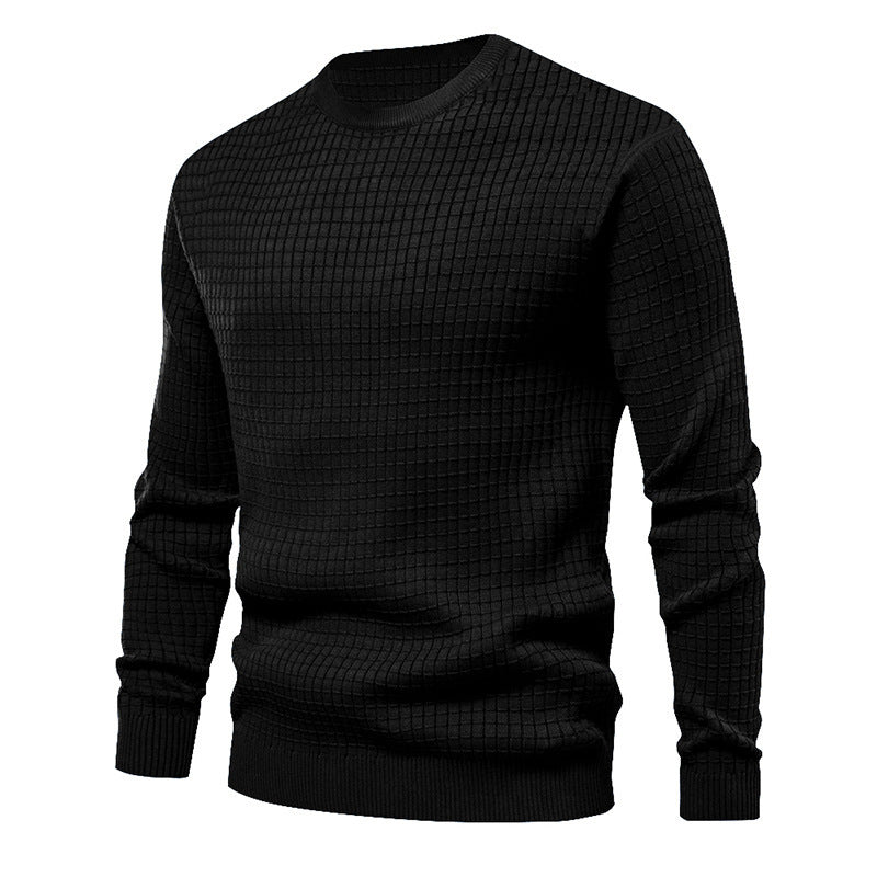 Herren Strukturierter Pullover Echoarchiv