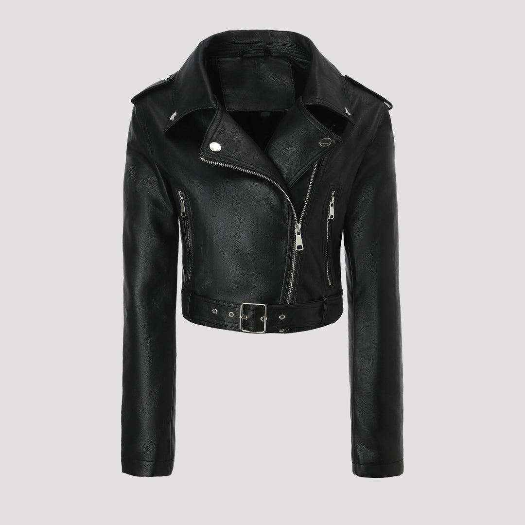 Damen Trendige Bikerjacke Echo Archiv