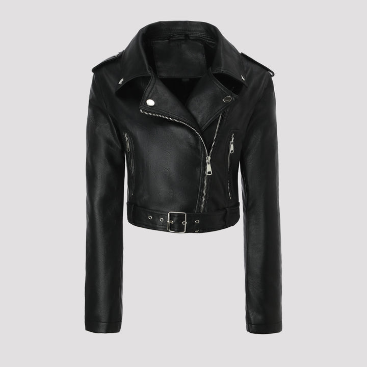 Damen Trendige Bikerjacke Echo Archiv