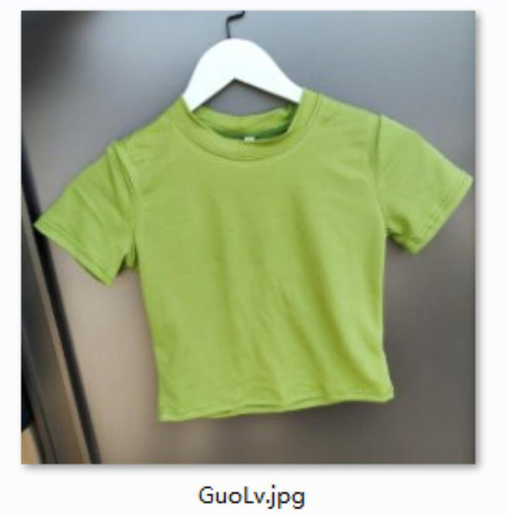 Damen Figurbetontes Crop-Top Echo Archiv