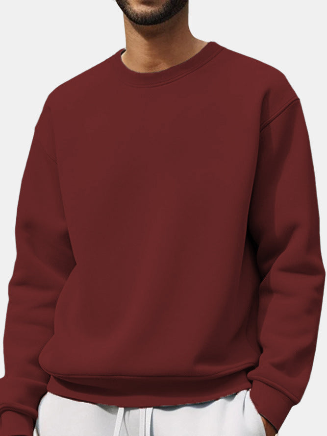 Herren lässiger Sweatpullover mit überschnittenen Schultern Echoarchiv