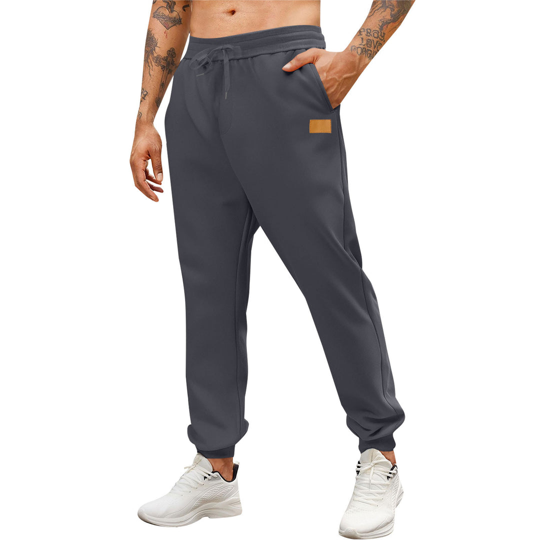 Herren Sportliche Jogginghose mit seitlichen Reißverschlusstaschen und verstellbarem Bund Echoarchiv
