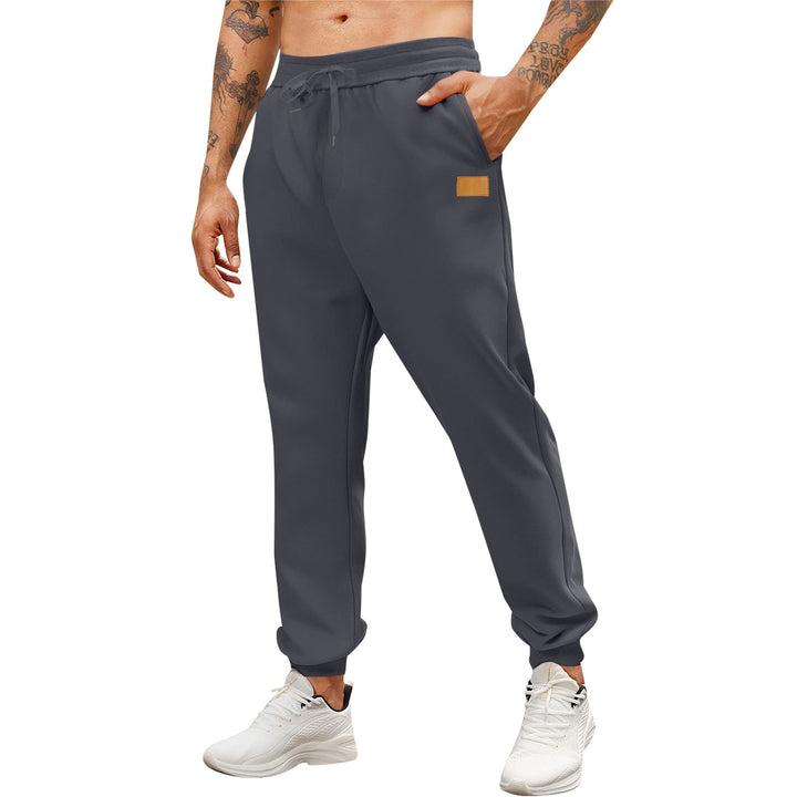 Herren Sportliche Jogginghose mit seitlichen Reißverschlusstaschen und verstellbarem Bund Echoarchiv