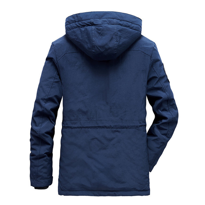 Herren Modularer Utility-Parka mit durchgehendem Teddyfleece und abdeckbarer Frontleiste Echo Archiv