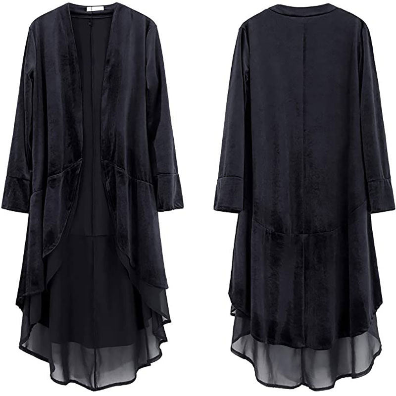 Damen romantisches Maxikleid mit Carmen-Ausschnitt, Puffärmeln, tailliertem Mieder und seitlicher Raffung – Valéora
