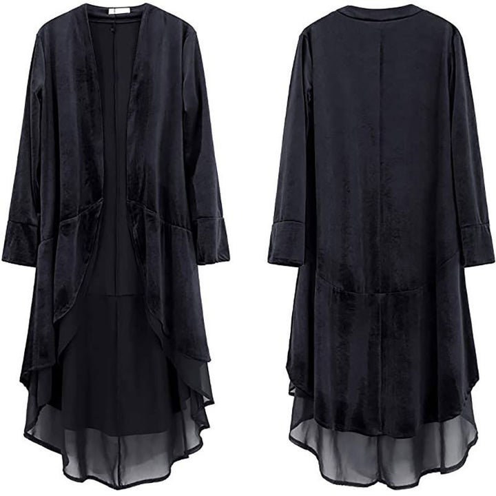 Damen romantisches Maxikleid mit Carmen-Ausschnitt, Puffärmeln, tailliertem Mieder und seitlicher Raffung – Valéora