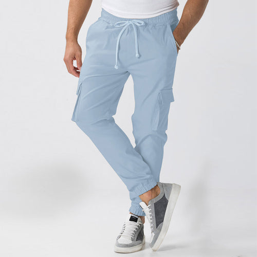 Herren Cargo-Hose mit elastischem Bund und praktischen Seitentaschen Echoarchiv