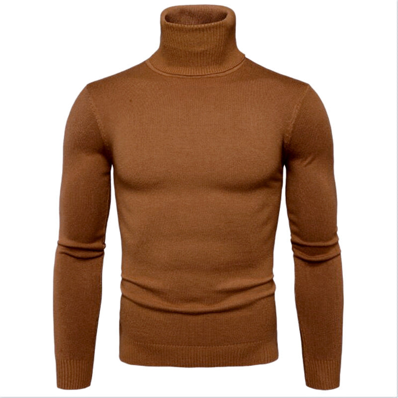 Herren Hochwertiger Rollkragenpullover Echoarchiv