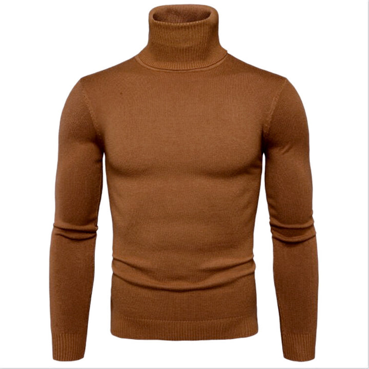 Herren Hochwertiger Rollkragenpullover Echoarchiv