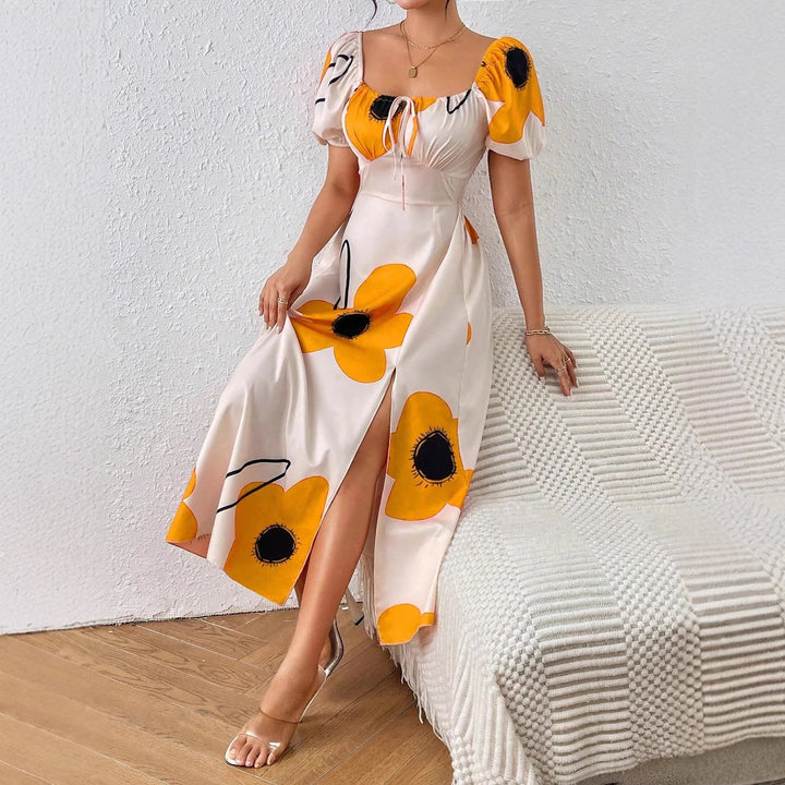 Damen Blütenverziertes Sommerkleid Echo Archiv
