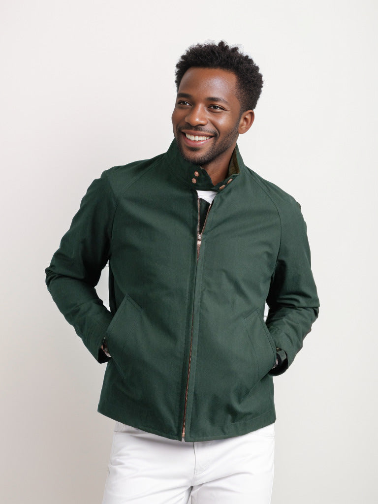 Herren moderne Übergangsjacke im minimalistischen Design Echoarchiv