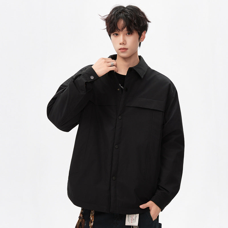 Herren Wasserdichte gesteppte Overshirt-Jacke mit Thermofutter Echo Archiv