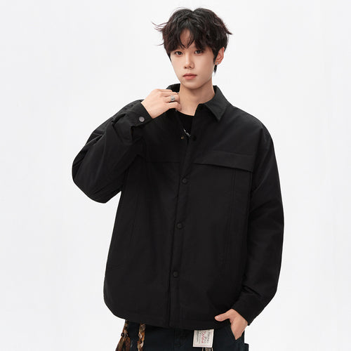 Herren Wasserdichte gesteppte Overshirt-Jacke mit Thermofutter Echo Archiv