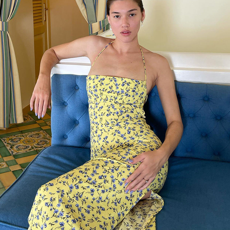Damen Maxikleid mit floralem Muster Echo Archiv