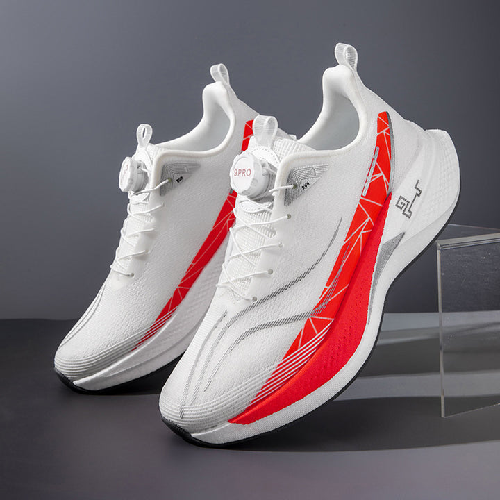 Unisex reaktive Laufsneaker mit BOA-Verschluss, gestricktem Komfortoberteil und rocker-Plateau-Zwischensohle – Tavélo