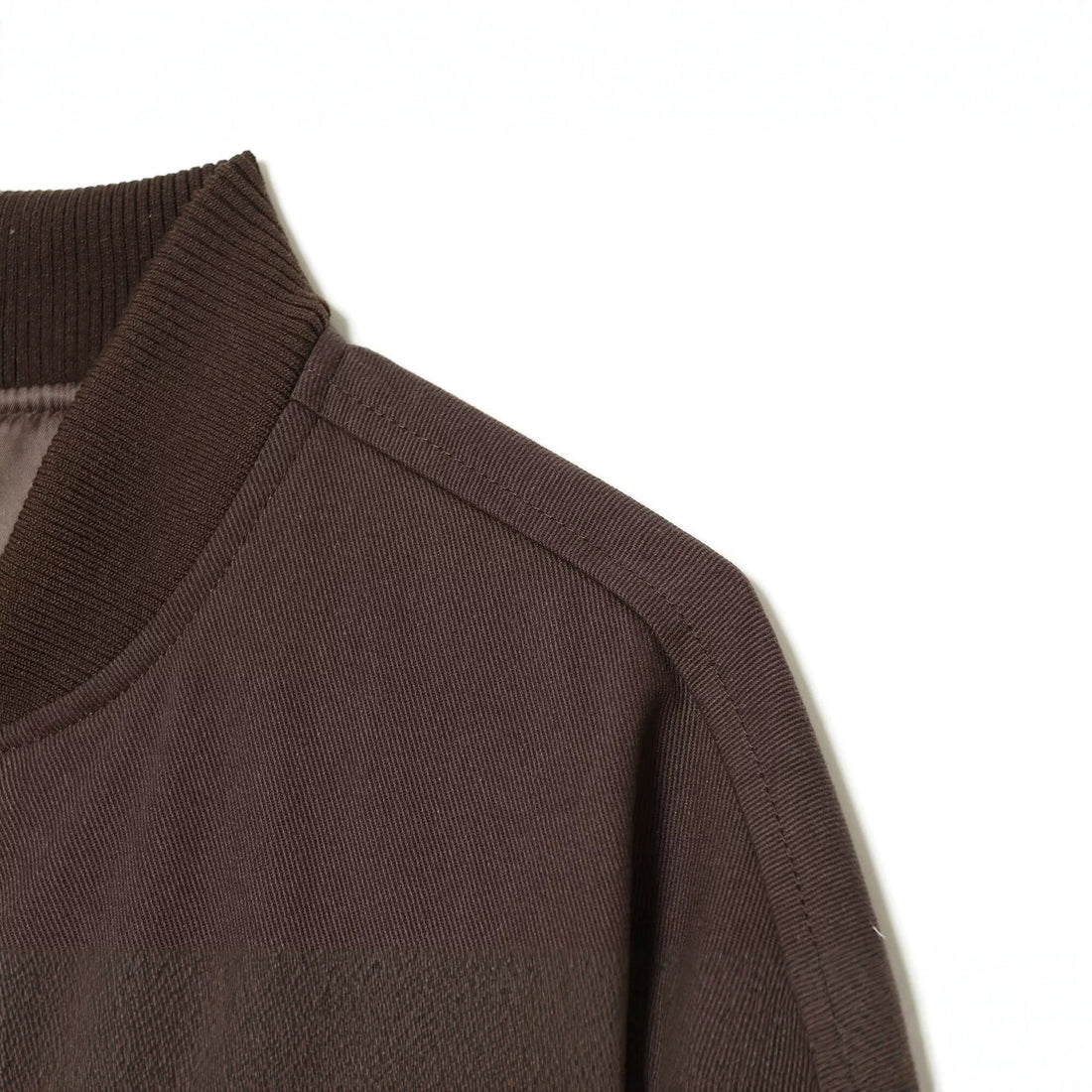 Damen Cropped Bomberjacke mit breitem Rippbündchen und durchgehendem Reißverschluss Echoarchiv
