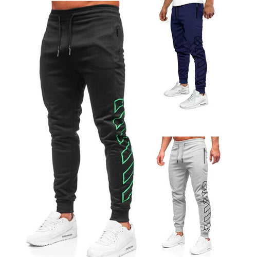 Herren Sportliche Jogginghose mit stylischem Grafikdesign Echoarchiv