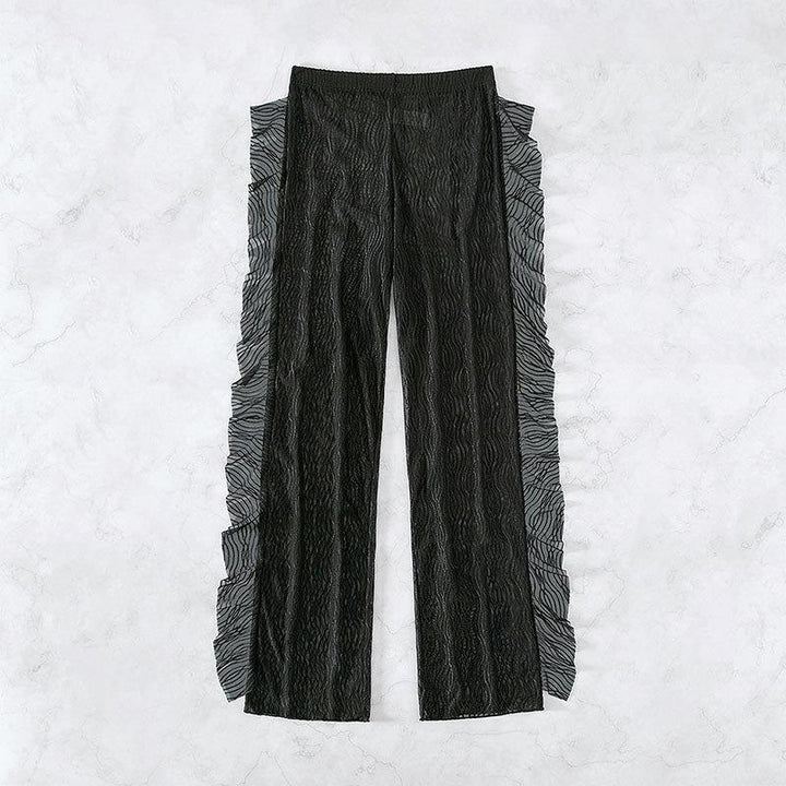 Damen Transparente Rüschenschlupfhose Echo Archiv