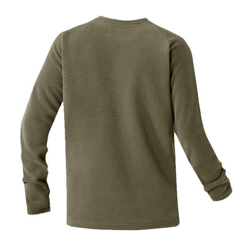 Herren Langärmliges Funktionsshirt mit praktischem Brusttaschen Echoarchiv
