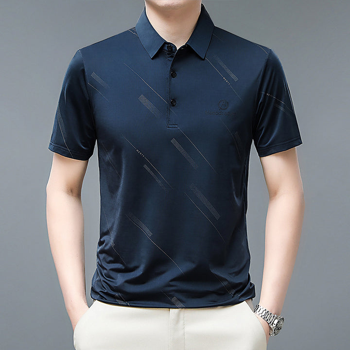 Herren sportliches Poloshirt Echoarchiv