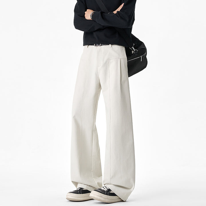 Damen Elegante Hochtaillierte Stoffhose Echo Archiv