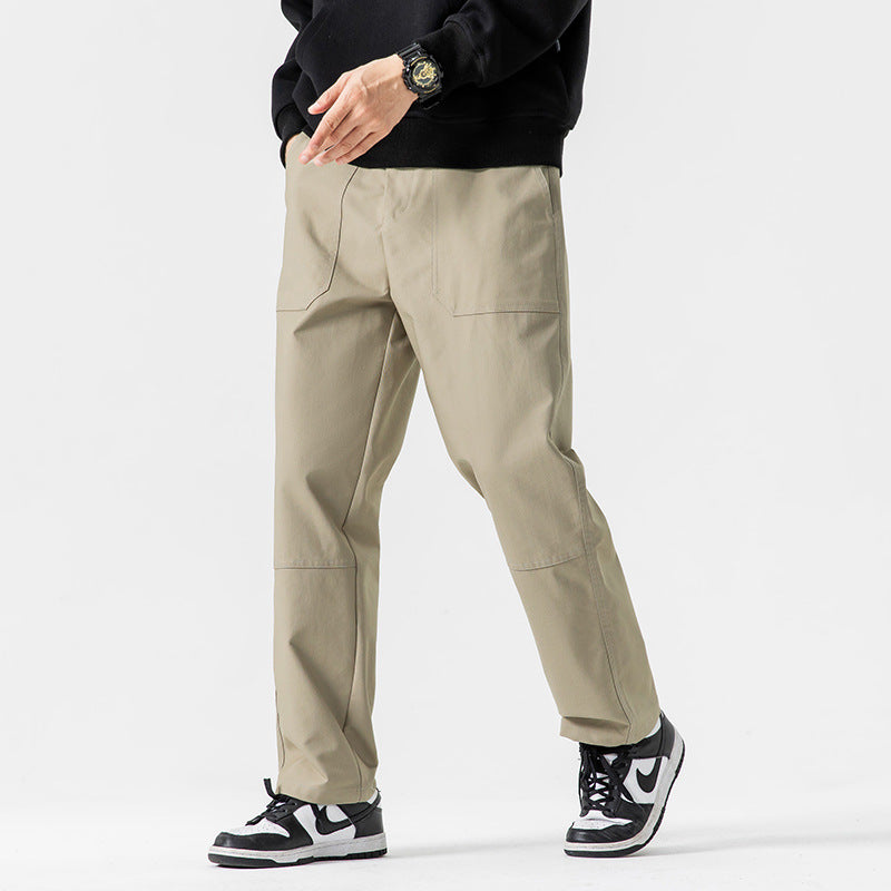 Herren multifunktionale Cargo-Hose mit elastischen Bündchen und tiefen Taschen Echoarchiv