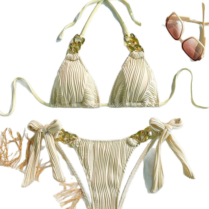 Damen Triangel-Bikini mit elegantem Ketten-Detail Echo Archiv