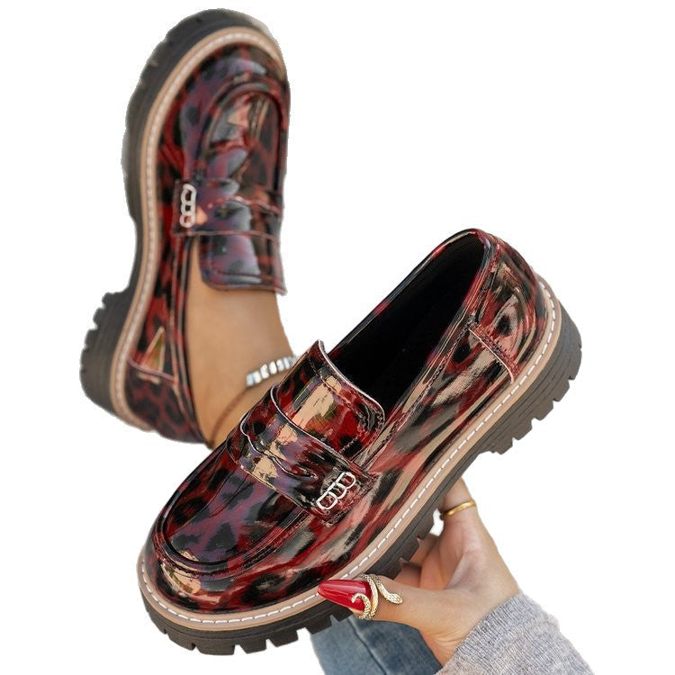 Damen Modische Loafers mit komfortablem PlatEchoarchivu und eleganter Sohle Echoarchiv