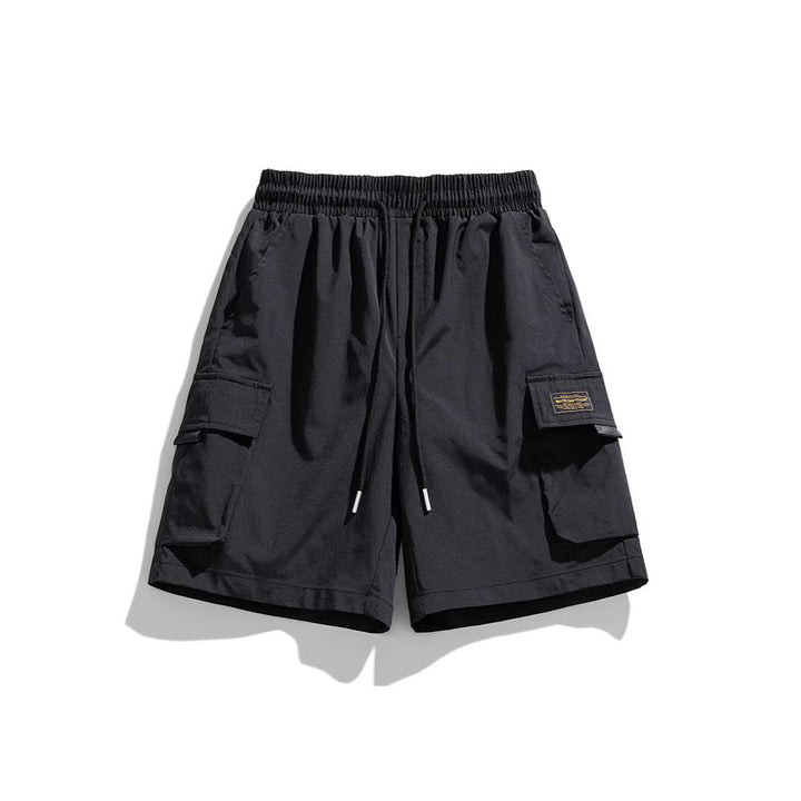Herren Cargo-Shorts mit elastischem Bund und praktischen Taschen Echoarchiv
