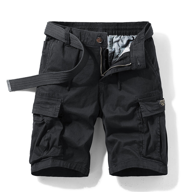Herren Cargoshorts im urbanen Design mit multifunktionalen Taschen und verstellbarem Bund Echoarchiv