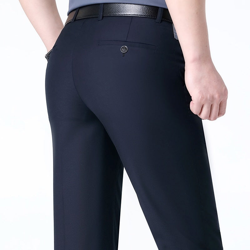 Herren elegante Anzughose aus hochwertigem Wollmix Echoarchiv