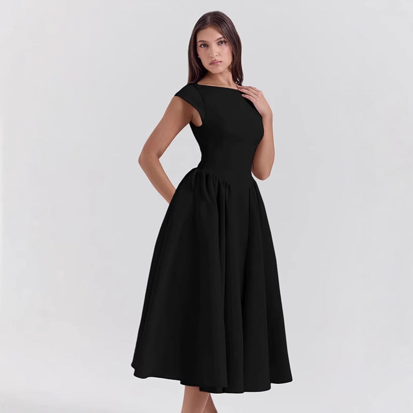 Damen Cocktailkleid mit schickem A-Linien-Schnitt und eleganter Taillierung Echo Archiv