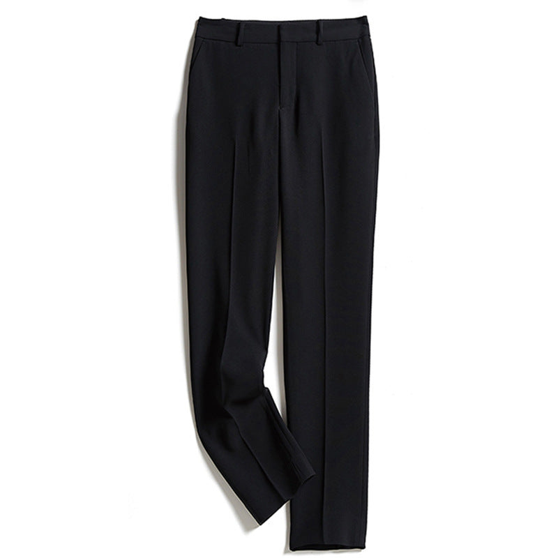 Damen Elegante Hochtaillierte Anzughose Echoarchiv