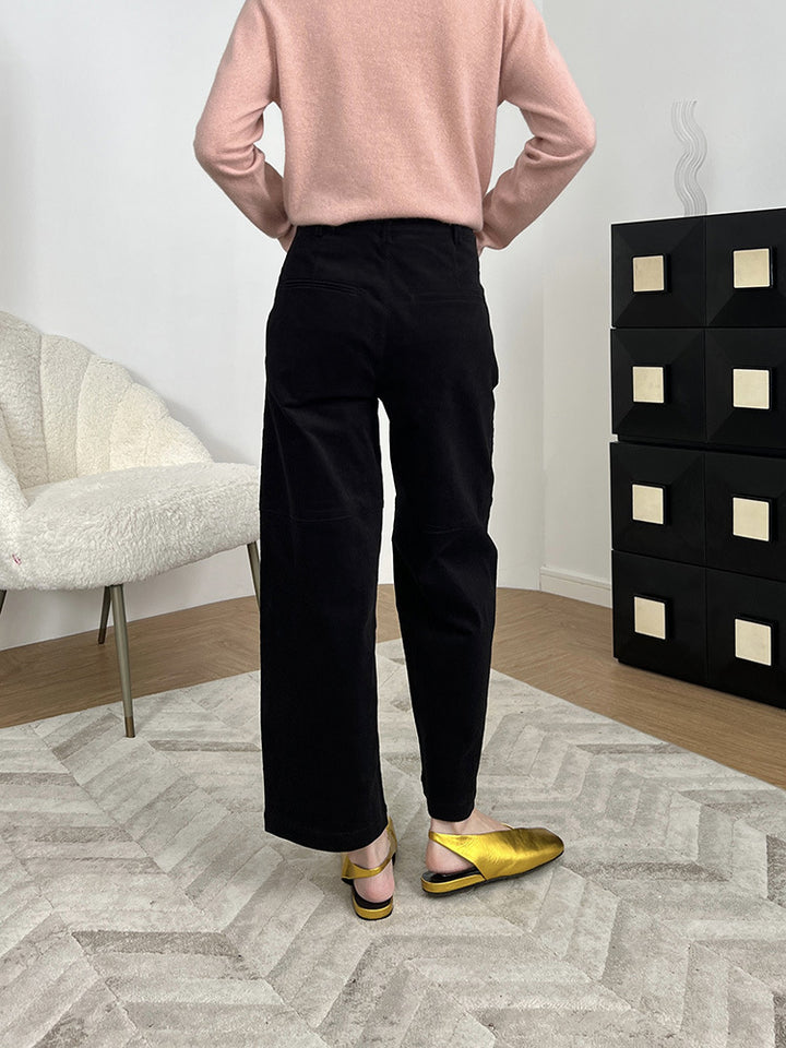 Damen Elegante weite Cordhose Echoarchiv