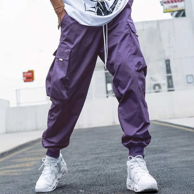 Herren Sportliche Cargo-Hose mit elastischem Bund und vielseitigen Taschen Echoarchiv